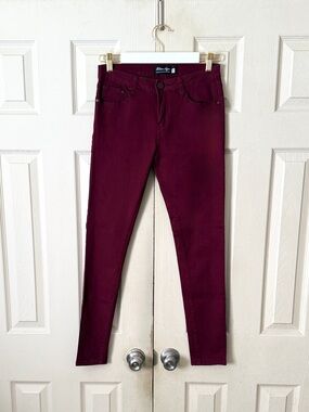 Blue Age Color Stretch Skinny Jeans